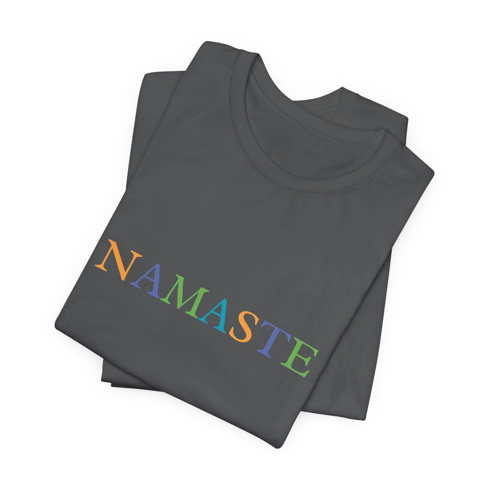 Tramunquiero NAMASTE Unisex T-shirt met ronde halslijn