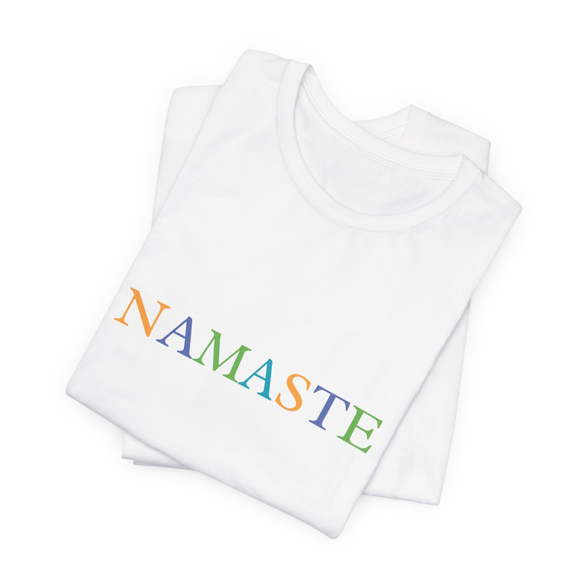 Tramunquiero NAMASTE Unisex T-shirt met ronde halslijn