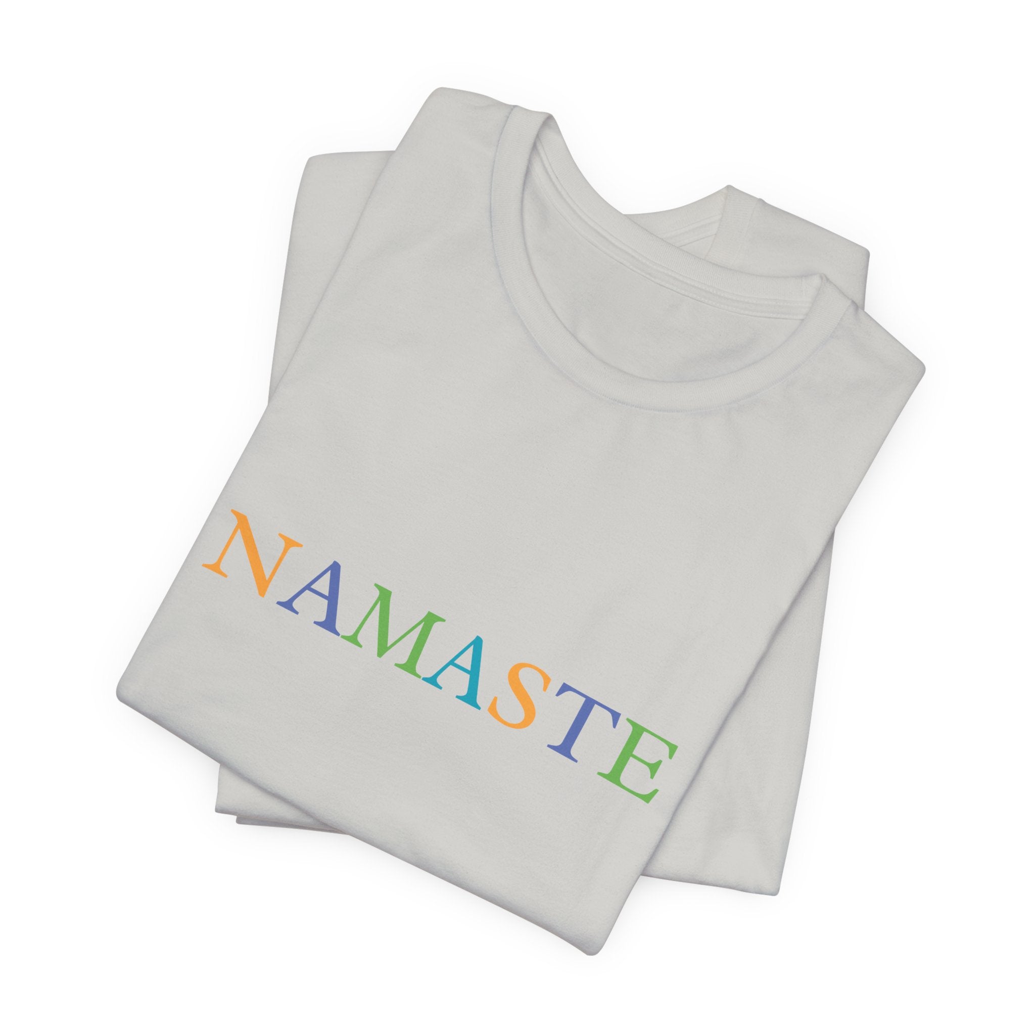 Tramunquiero NAMASTE Unisex T-shirt met ronde halslijn