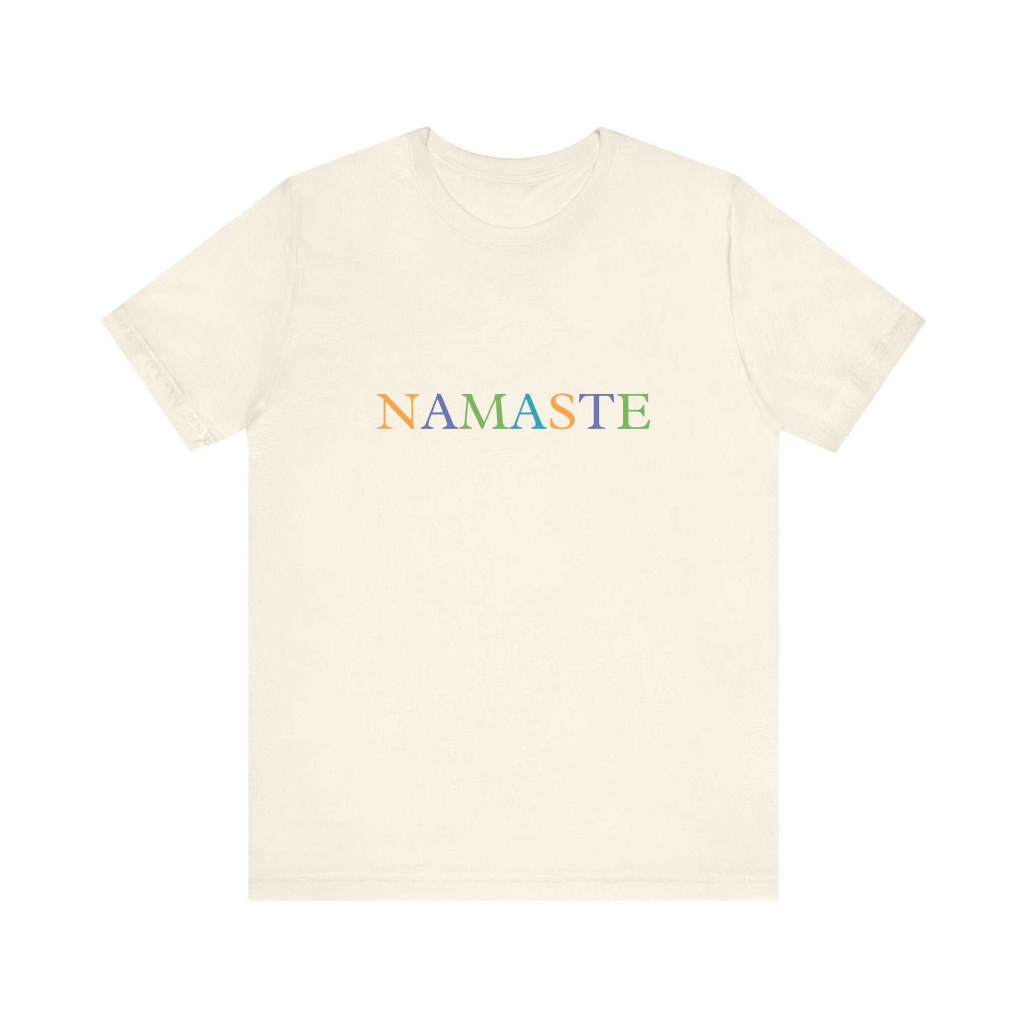 Tramunquiero NAMASTE Unisex T-shirt met ronde halslijn