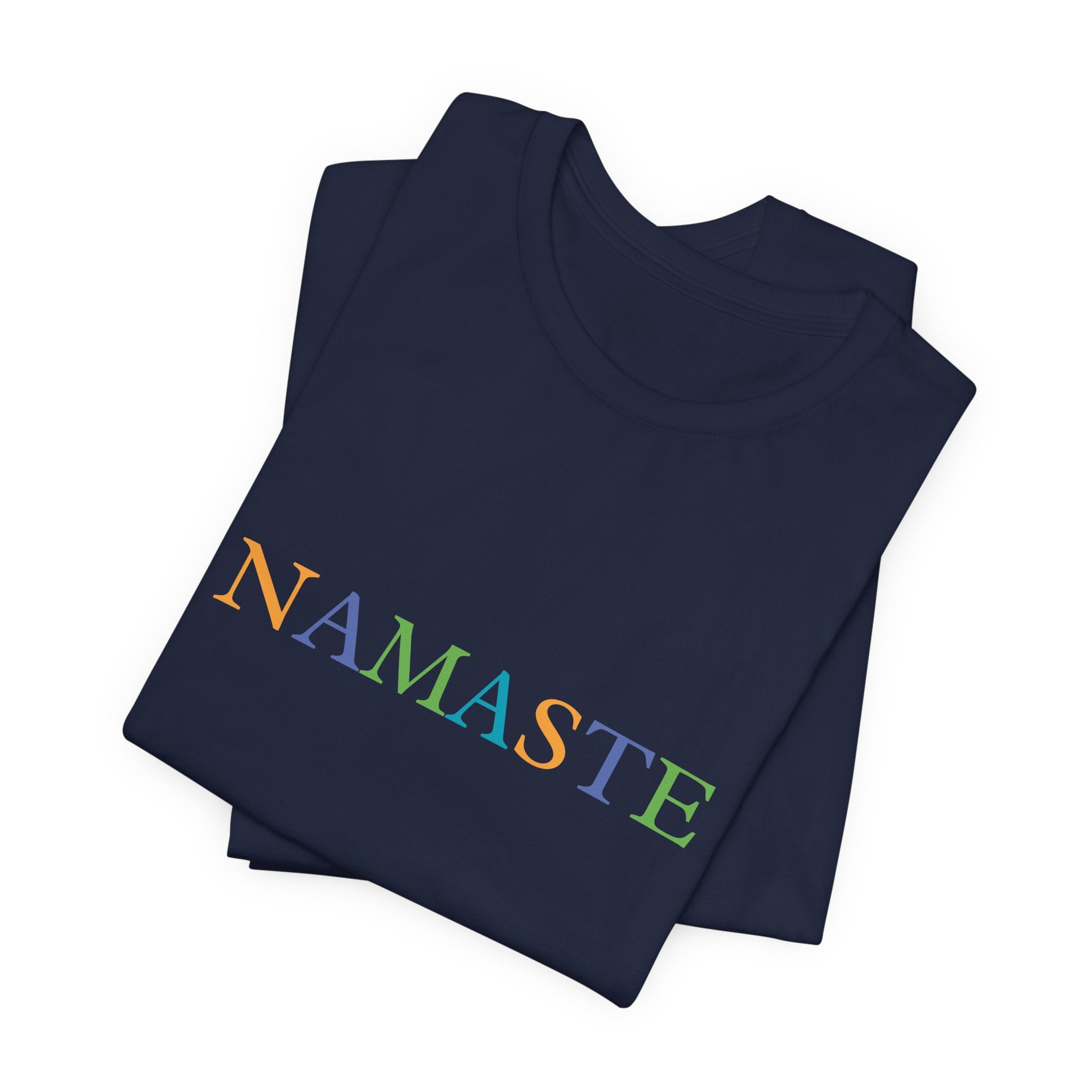 Tramunquiero NAMASTE Unisex T-shirt met ronde halslijn