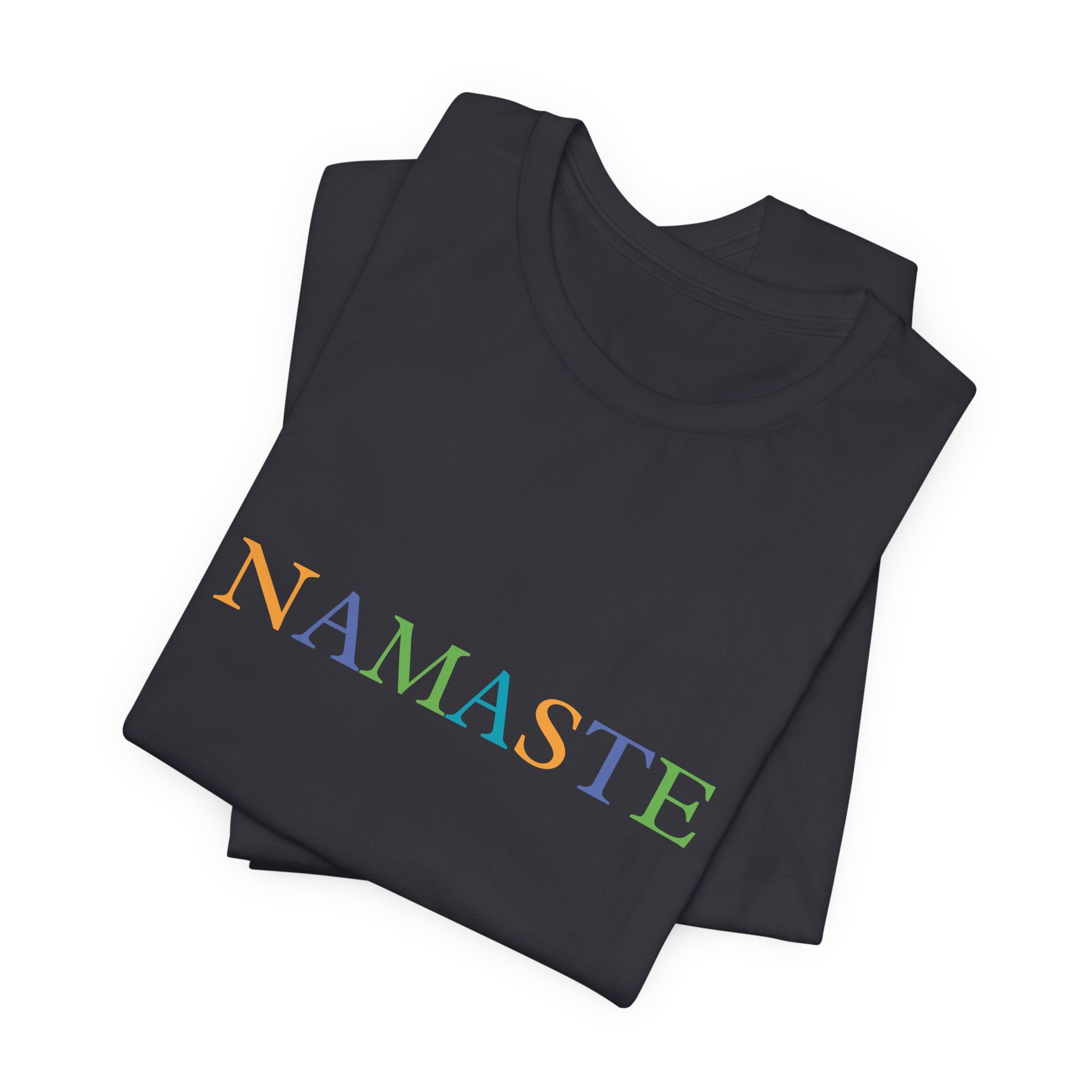 Tramunquiero NAMASTE Unisex T-shirt met ronde halslijn
