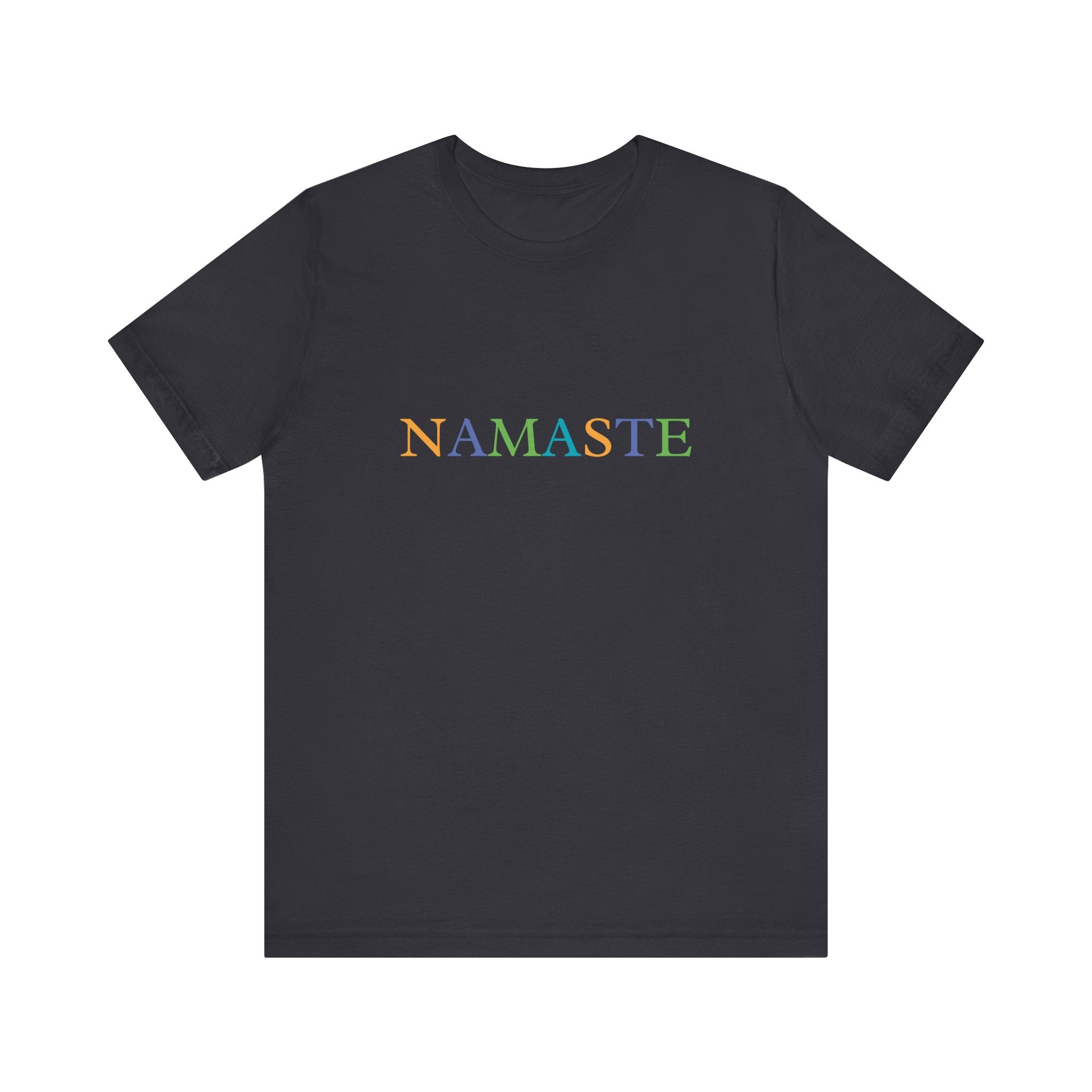 Tramunquiero NAMASTE Unisex T-shirt met ronde halslijn